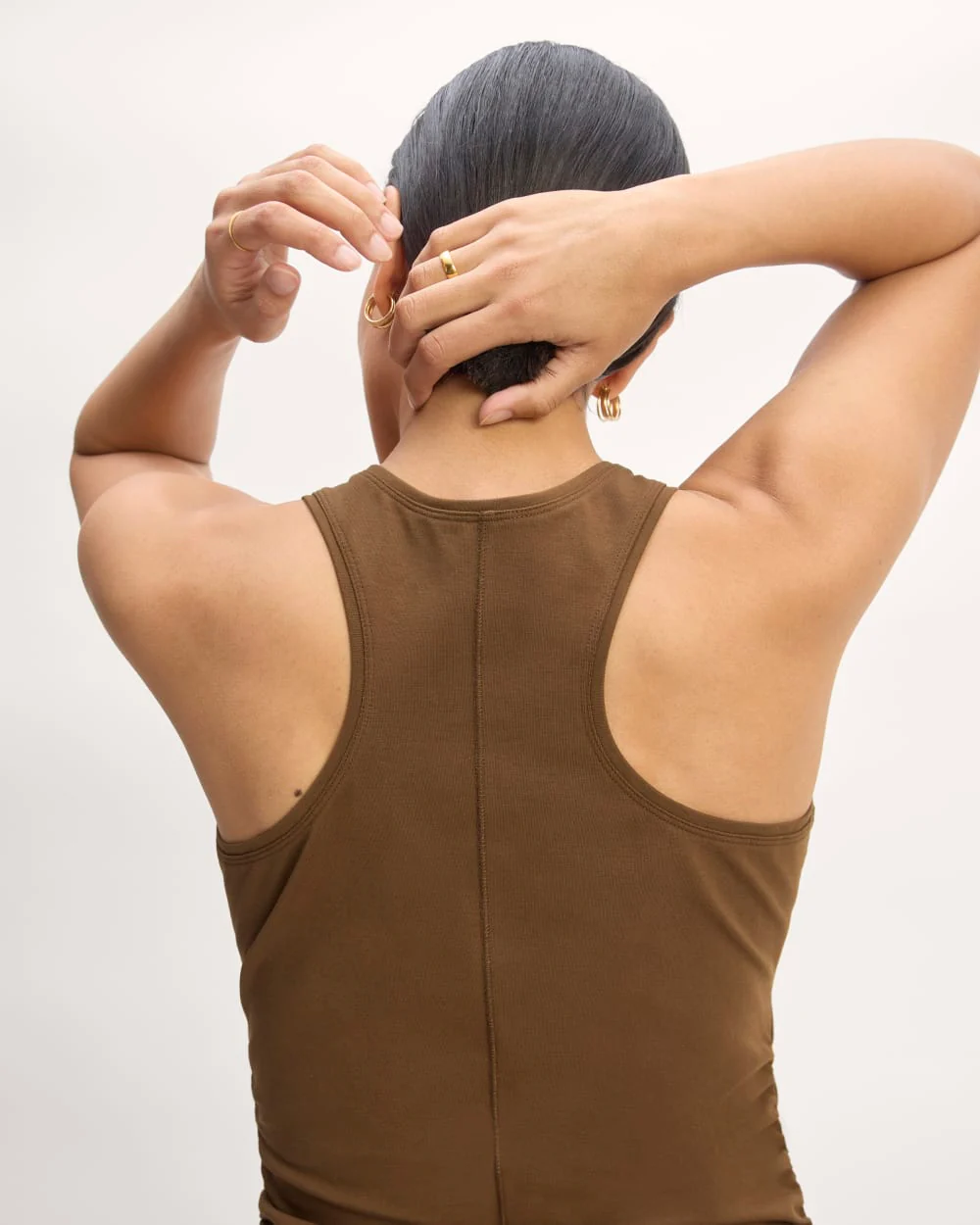 The Form Racerback Dress | Cocoa - Image 5