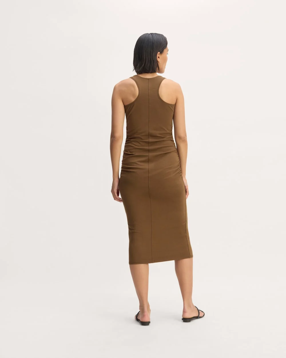 The Form Racerback Dress | Cocoa - Image 6