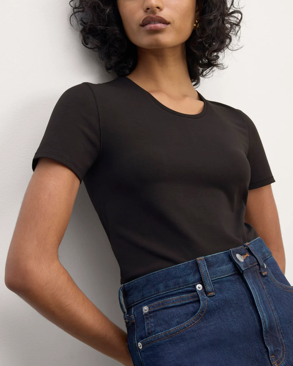 The Form Tee | Black - Image 3