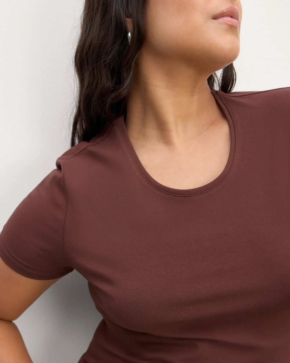 The Form Tee | Dark Mahogany - Image 3