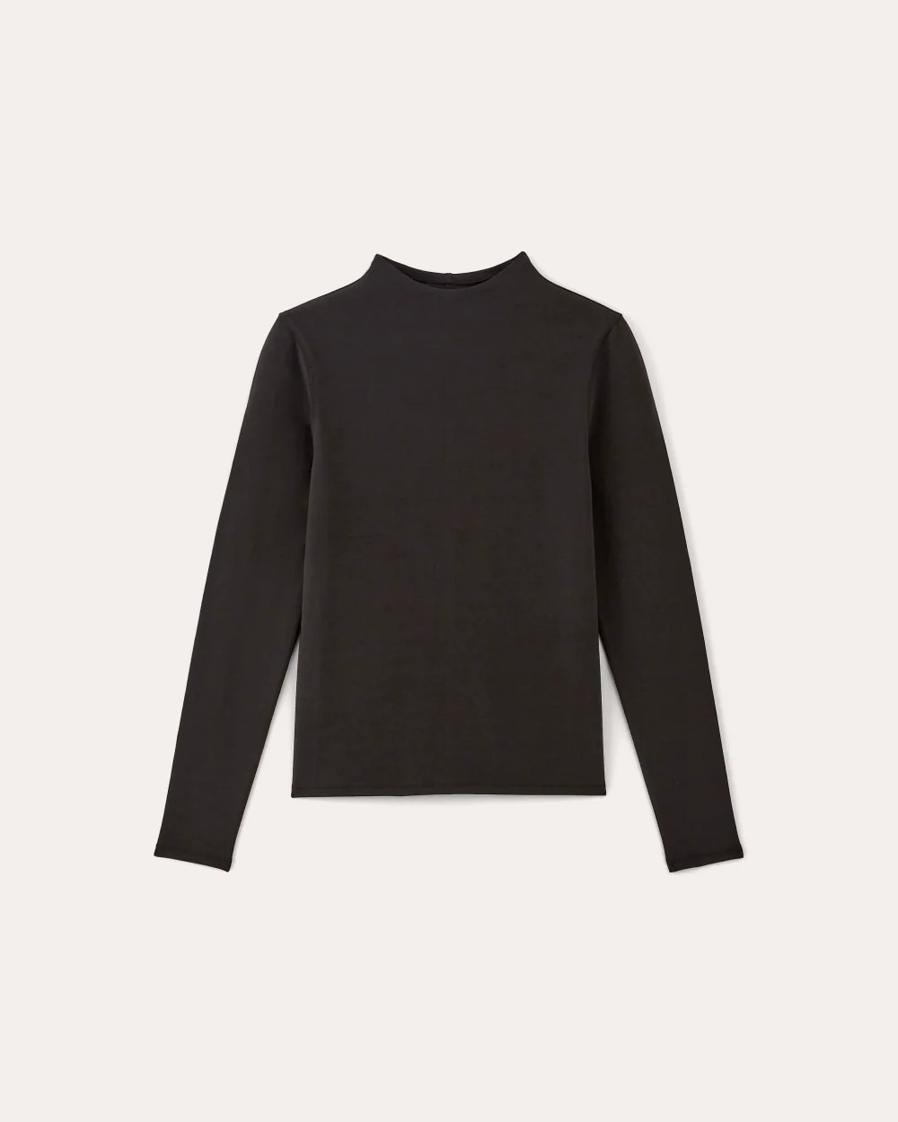 The Form Funnel-Neck Tee | Black - Image 2