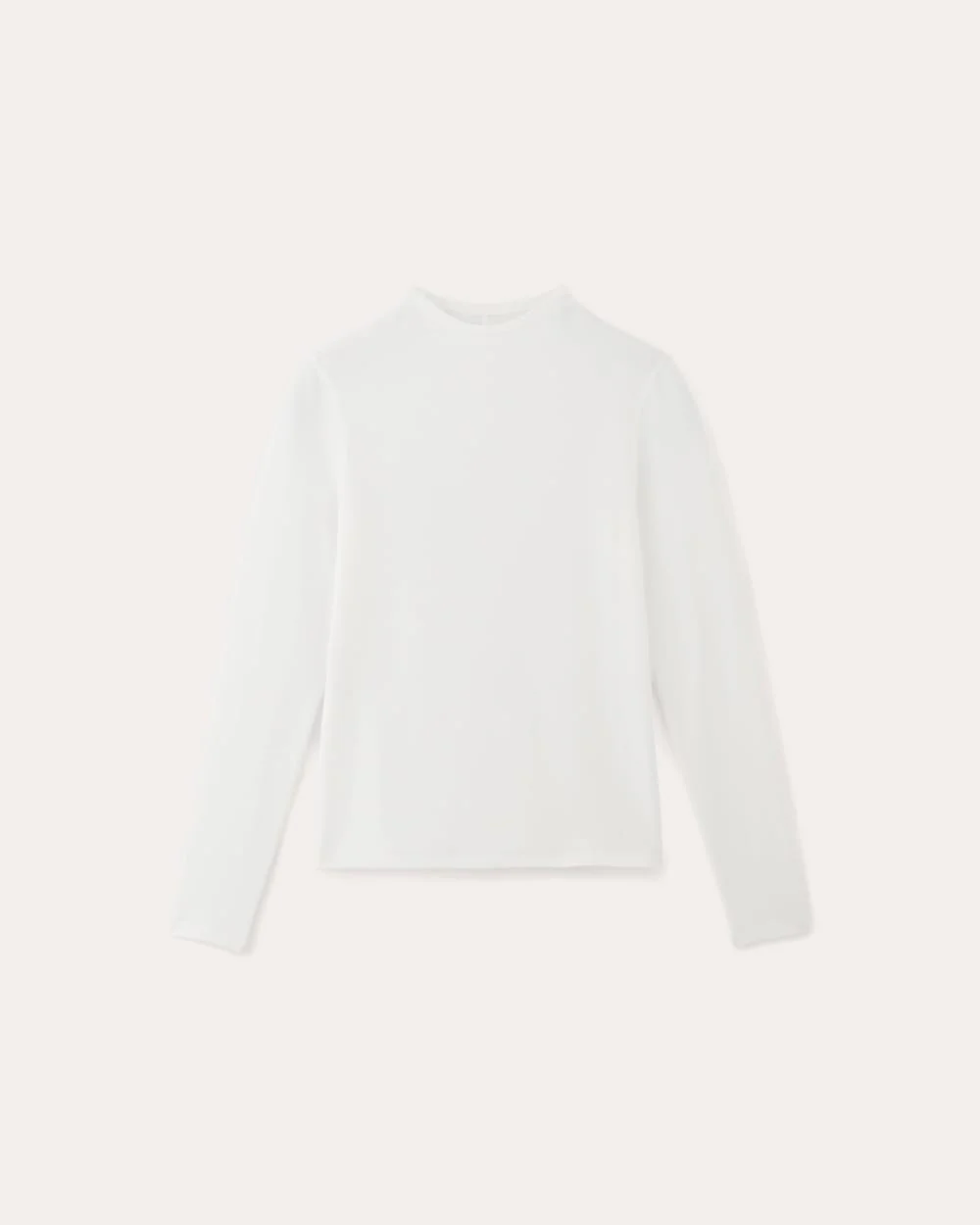 The Form Funnel-Neck Tee | White - Image 2