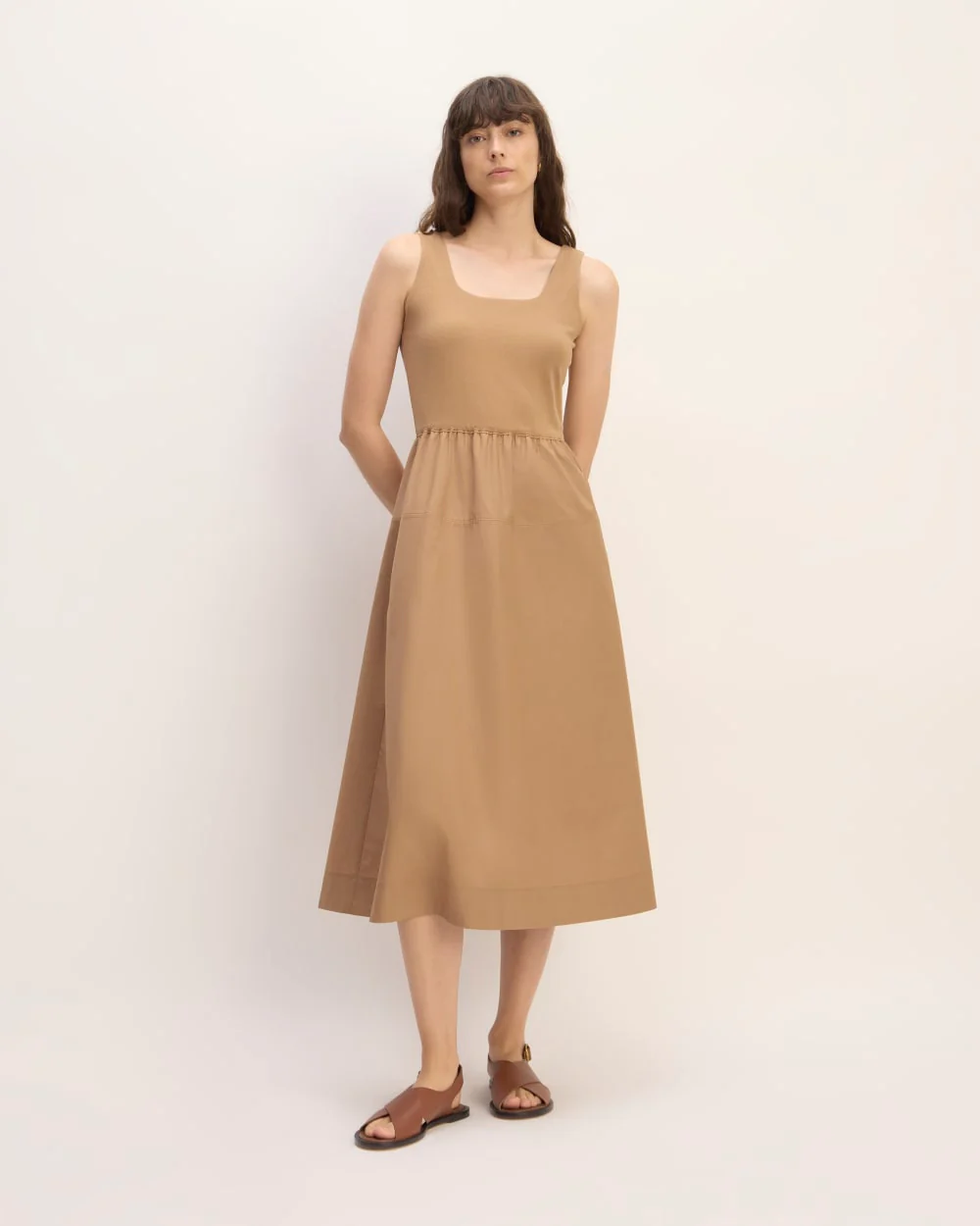 The Supima® Jersey Riviera Dress | Tiger's Eye