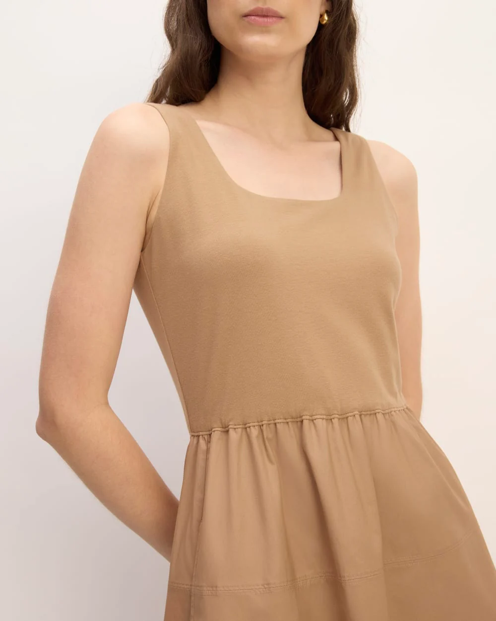 The Supima® Jersey Riviera Dress | Tiger's Eye - Image 4