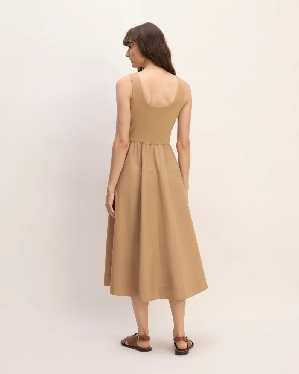 The Supima® Jersey Riviera Dress | Tiger's Eye - Image 6