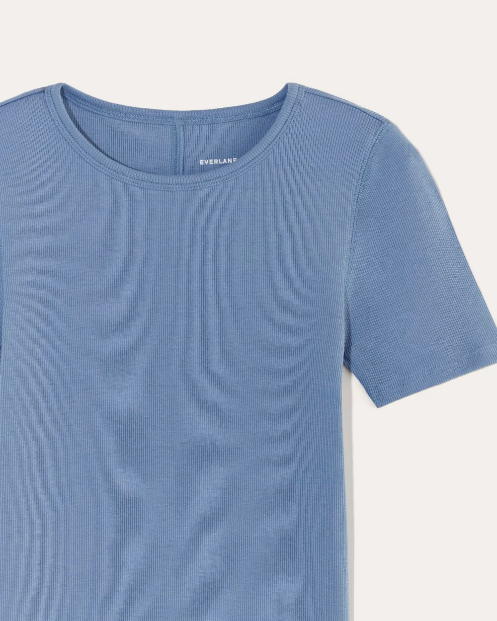 The Luxe Rib Crew | Bluebell - Image 6