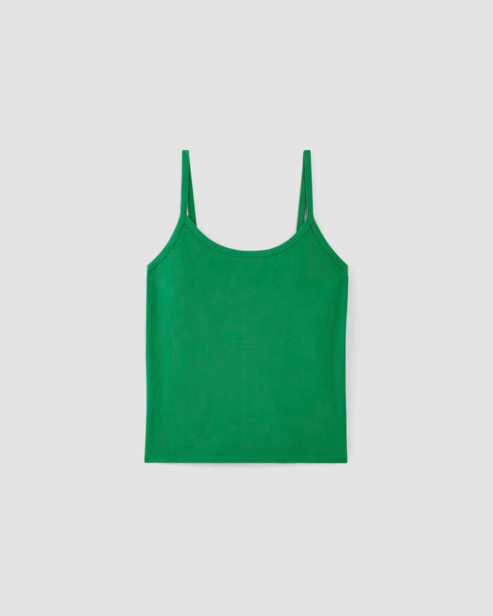 The Supima® Form Spaghetti Strap Cami | Grass Green - Image 2