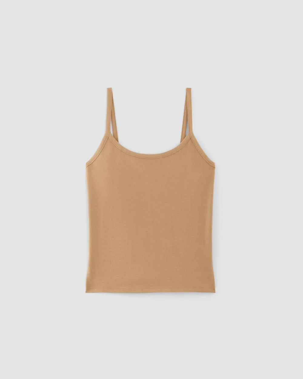 The Supima® Form Spaghetti Strap Cami | Tiger's Eye - Image 2