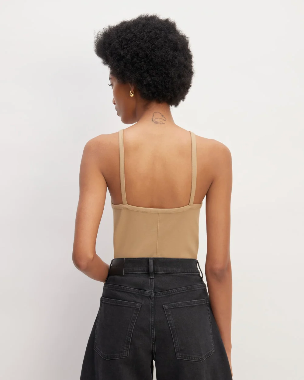 The Supima® Form Spaghetti Strap Cami | Tiger's Eye - Image 4