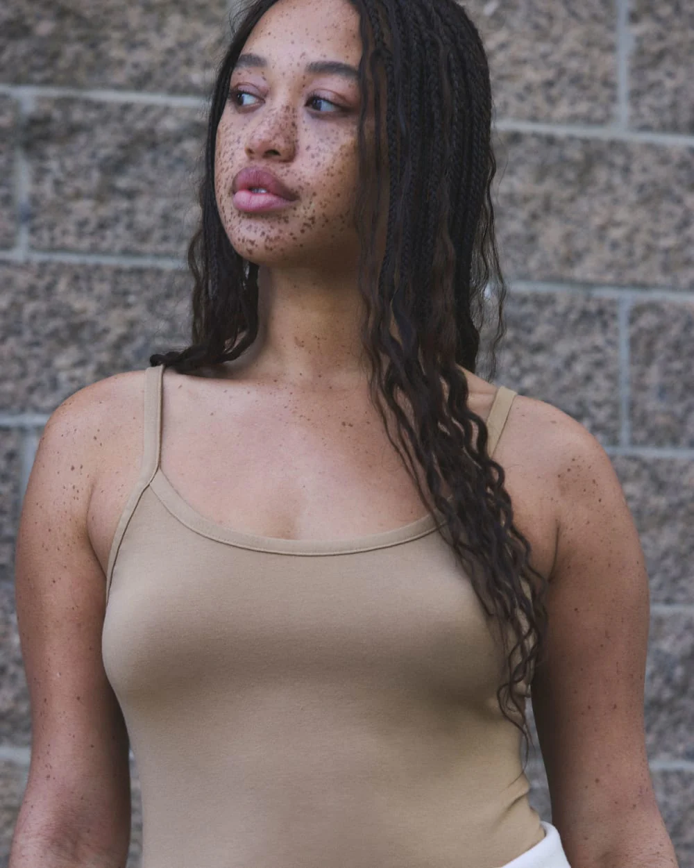 The Supima® Form Spaghetti Strap Cami | Tiger's Eye - Image 5