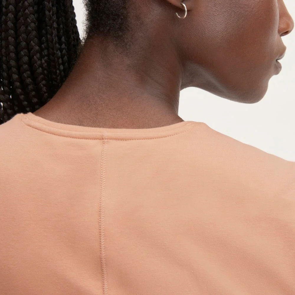 The Supima® Form Crew Neck Tee | Blush Pink - Image 5