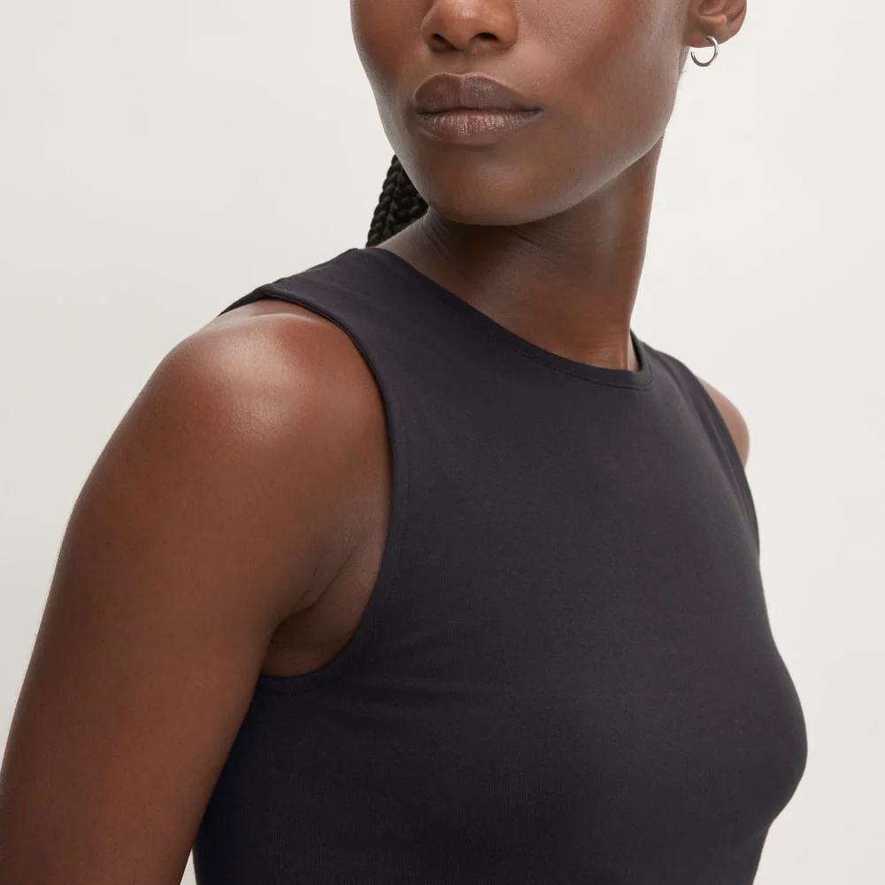 The Supima® Form Tank | Black - Image 4