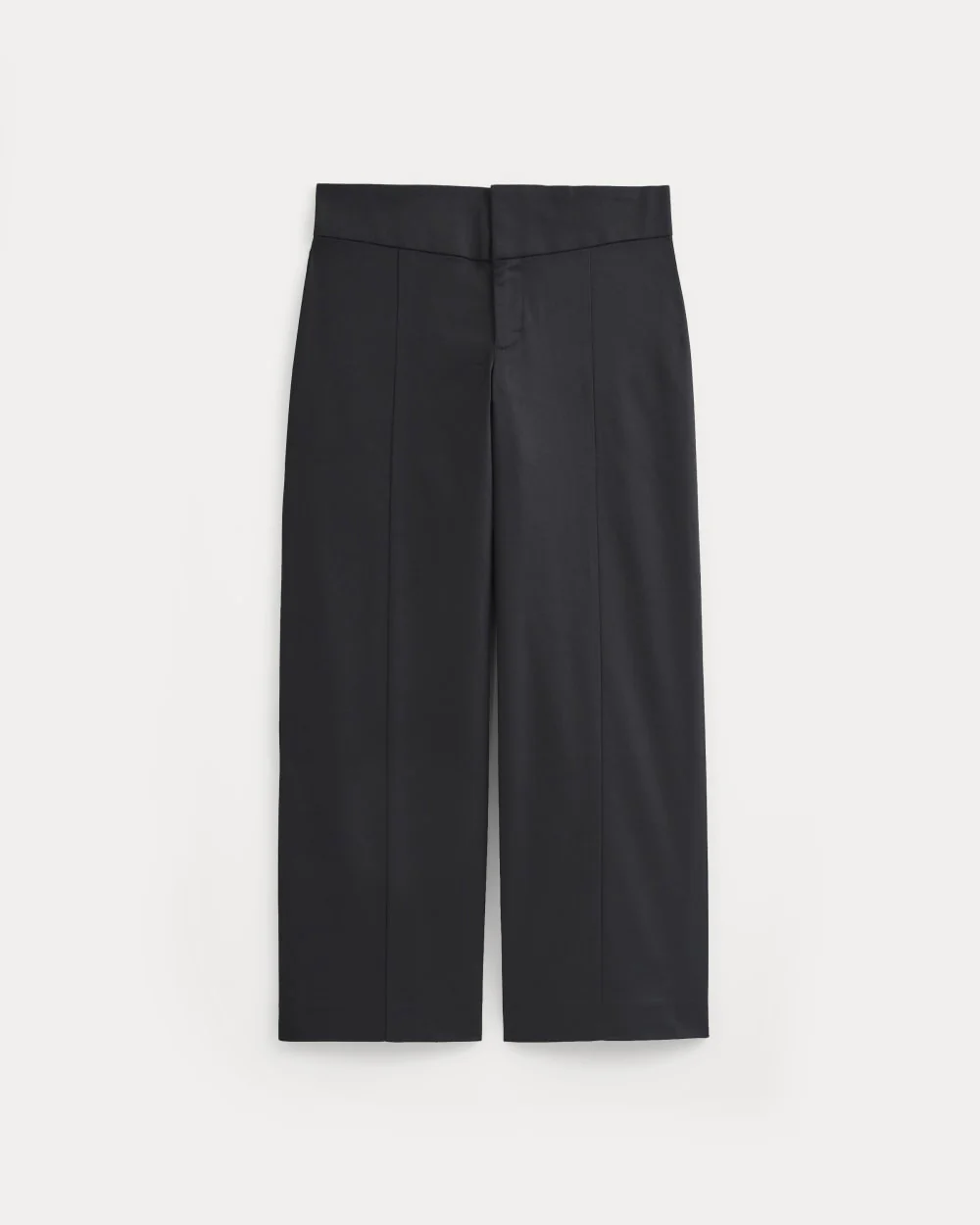 Tailored Drape Seam Pant | Black - Image 2
