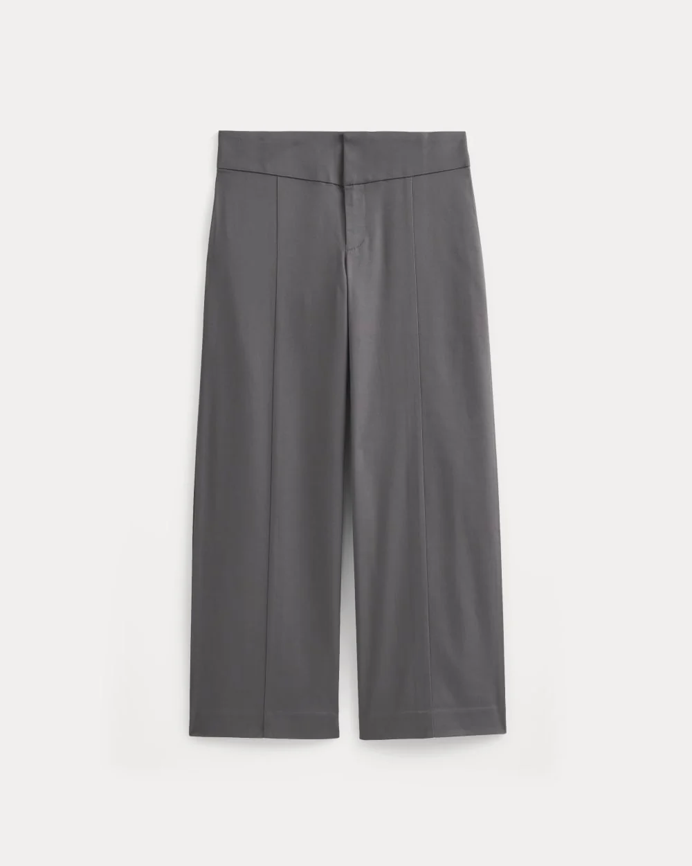 Tailored Drape Seam Pant | Charcoal Grey - Image 2