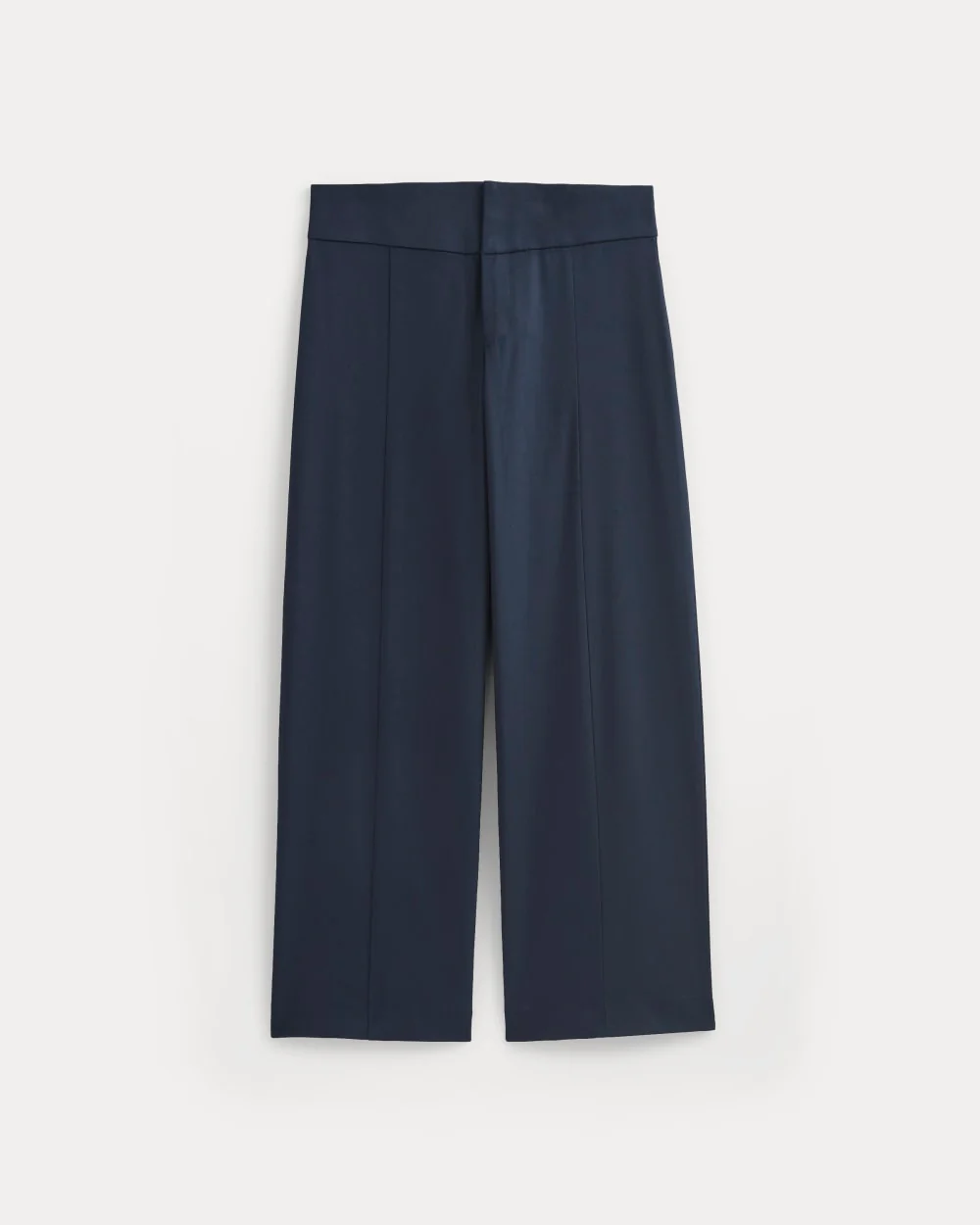 Tailored Drape Seam Pant | Navy - Image 2