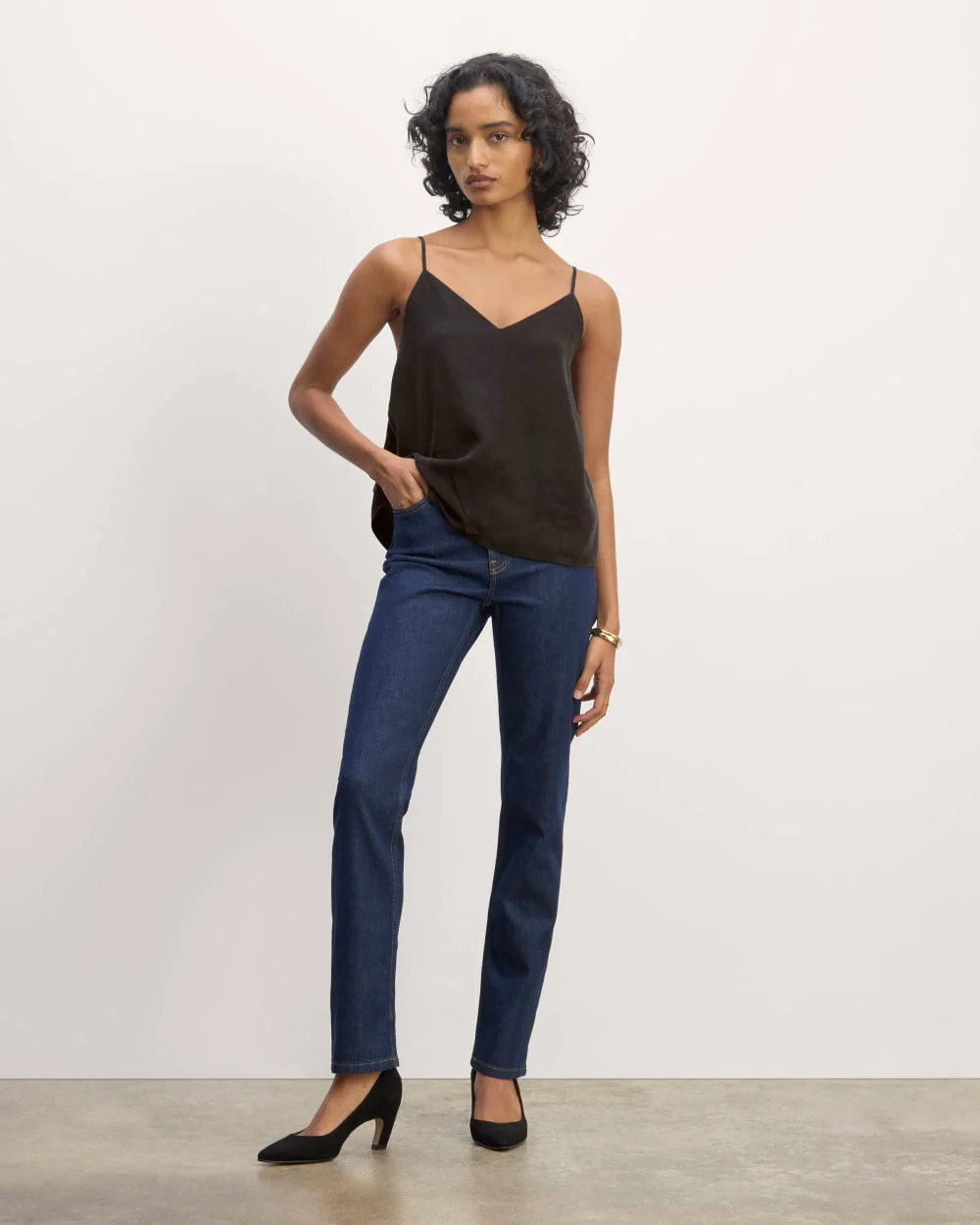The Cami in Butterlite | Black - Image 3