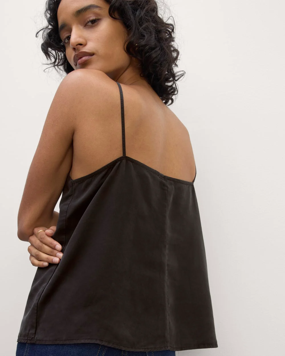 The Cami in Butterlite | Black - Image 5