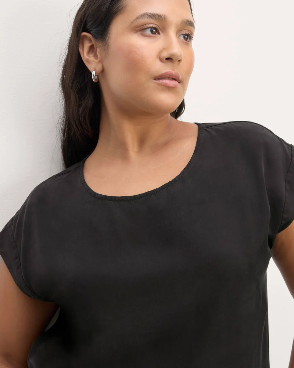 The Muscle Top in Butterlite | Black - Image 4