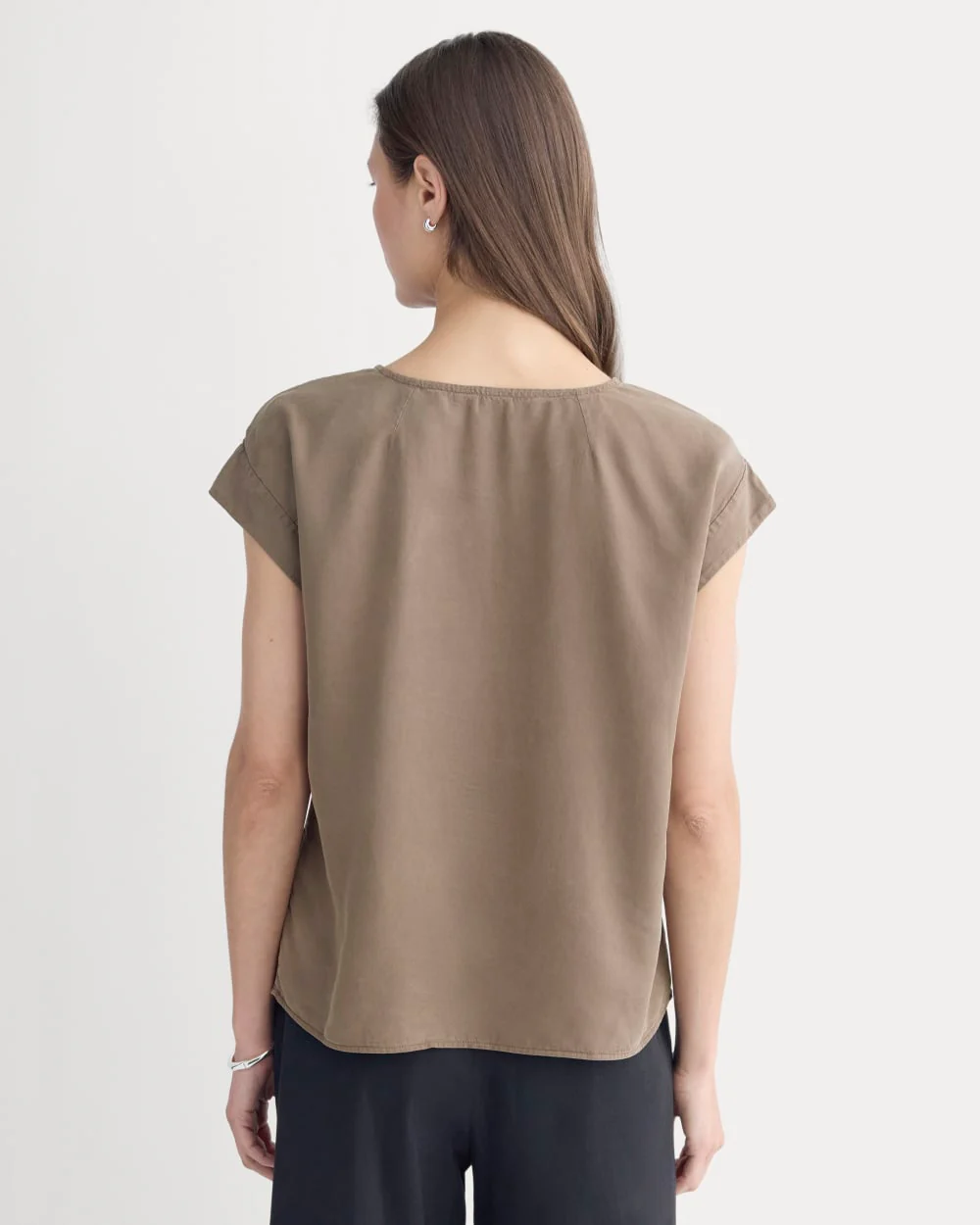 The Muscle Top in Butterlite | Deep Taupe - Image 5