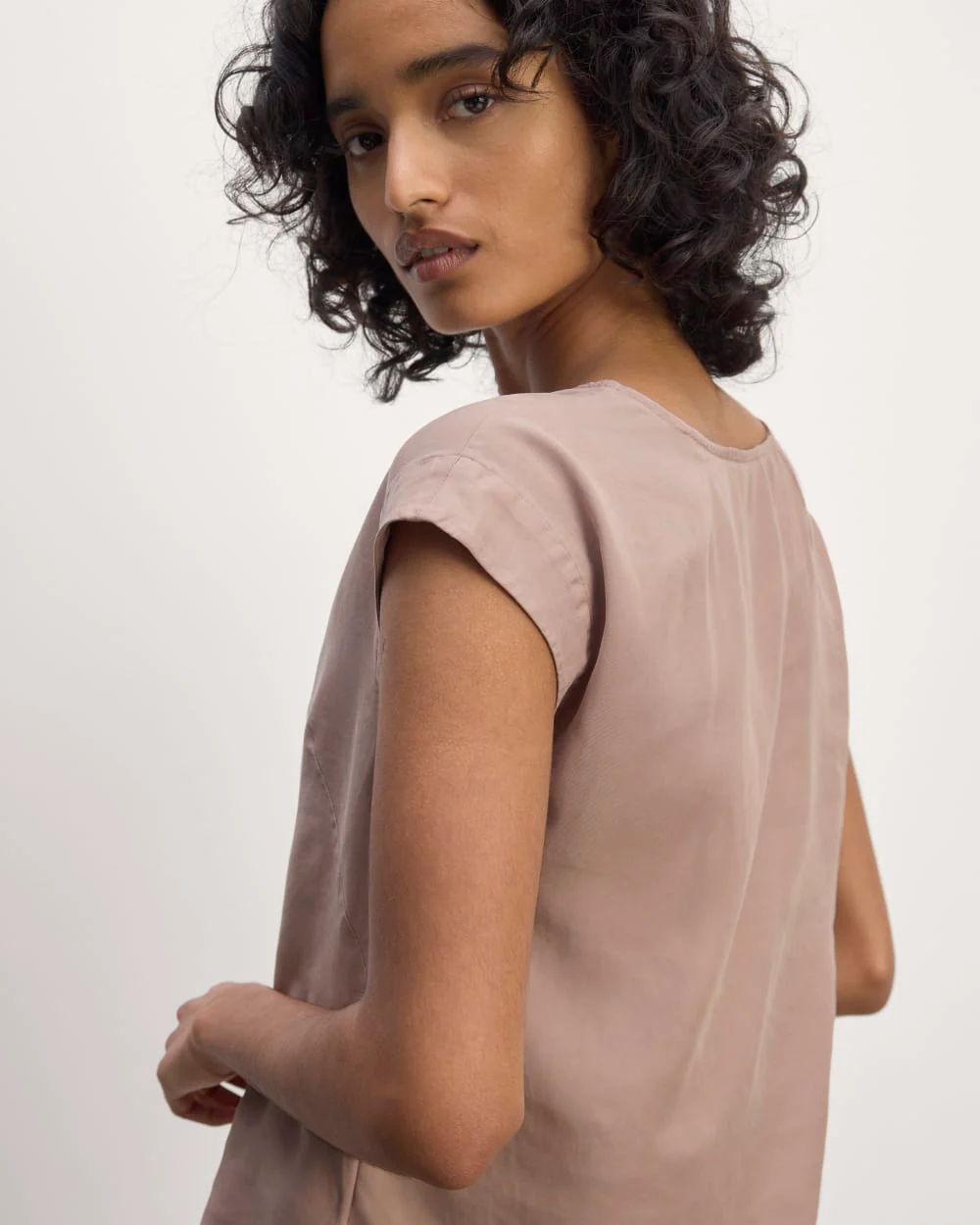 The Muscle Top in Butterlite | Dusty Rose - Image 5