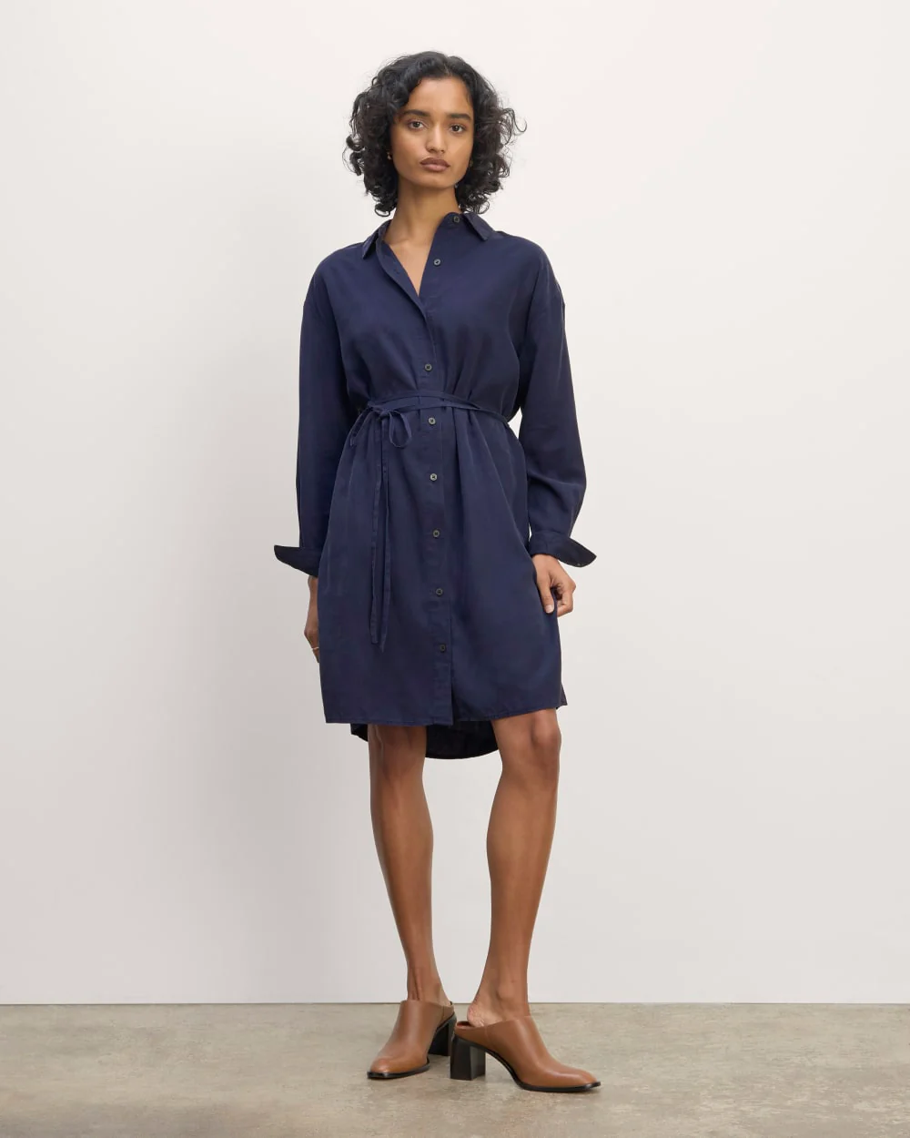 The Must-Have Shirtdress in Butterlite | Navy