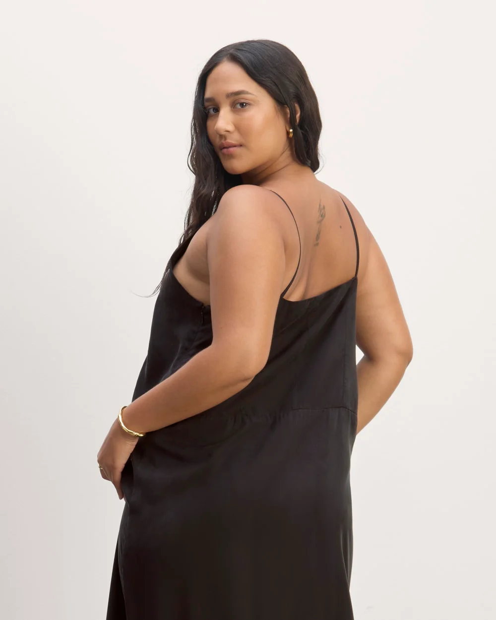The Long Weekend Dress in Butterlite | Black - Image 6
