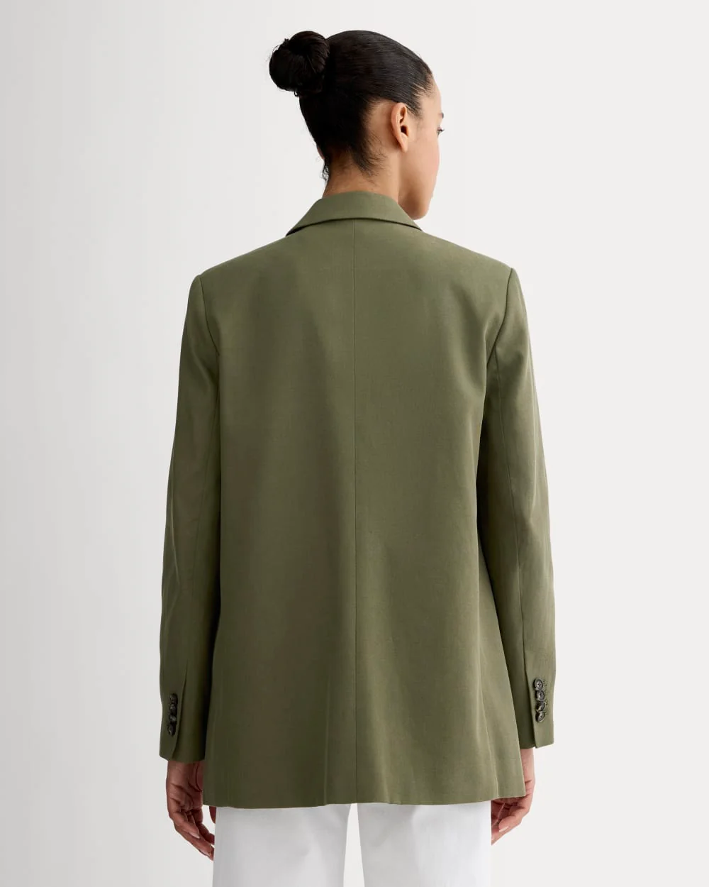 The Oversized Blazer in Buttersmooth | Kalamata - Image 5