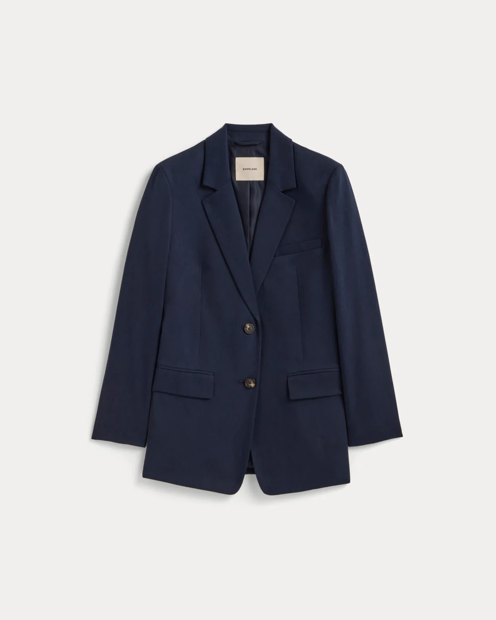 The Oversized Blazer in Buttersmooth | Navy - Image 2