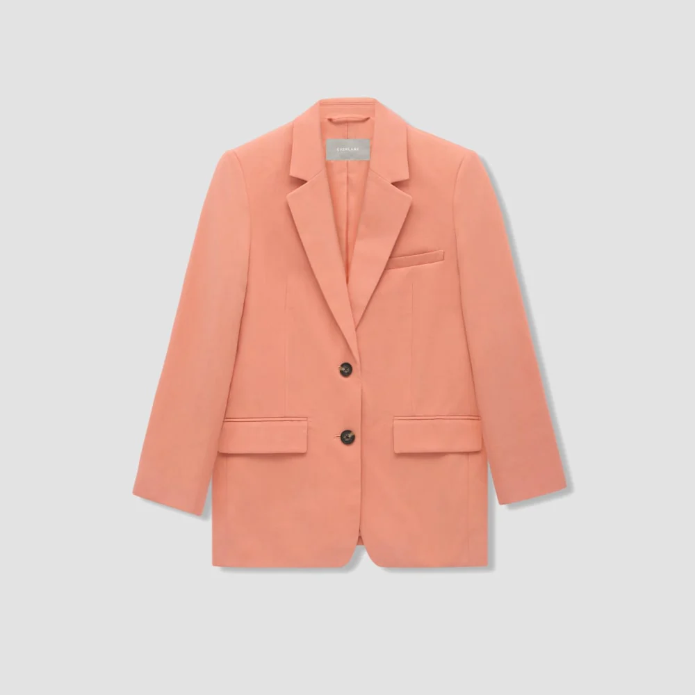The Oversized Blazer in Buttersmooth | Tawny Pink - Image 2