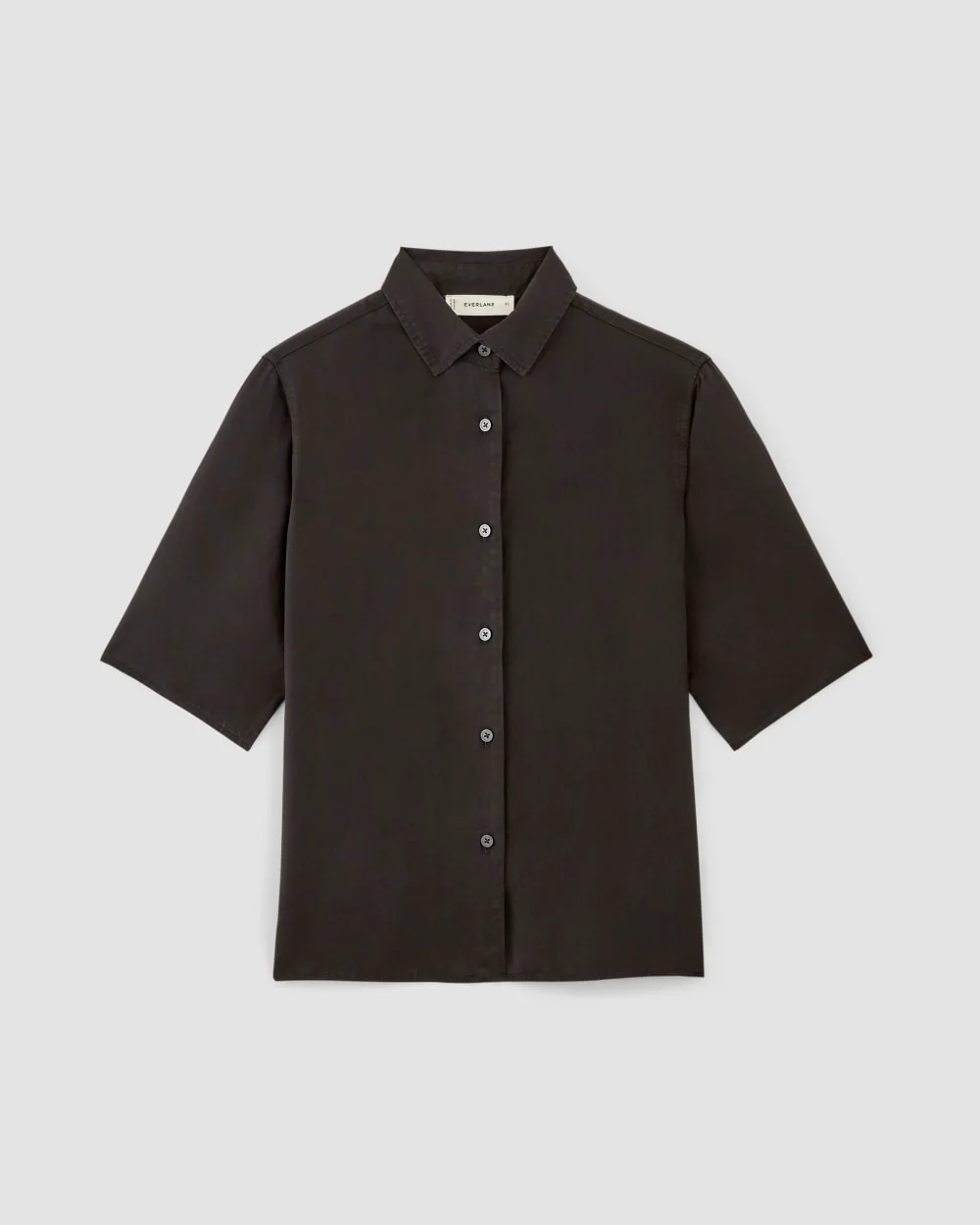 The Short-Sleeve Shirt in Butterlite | Black - Image 2