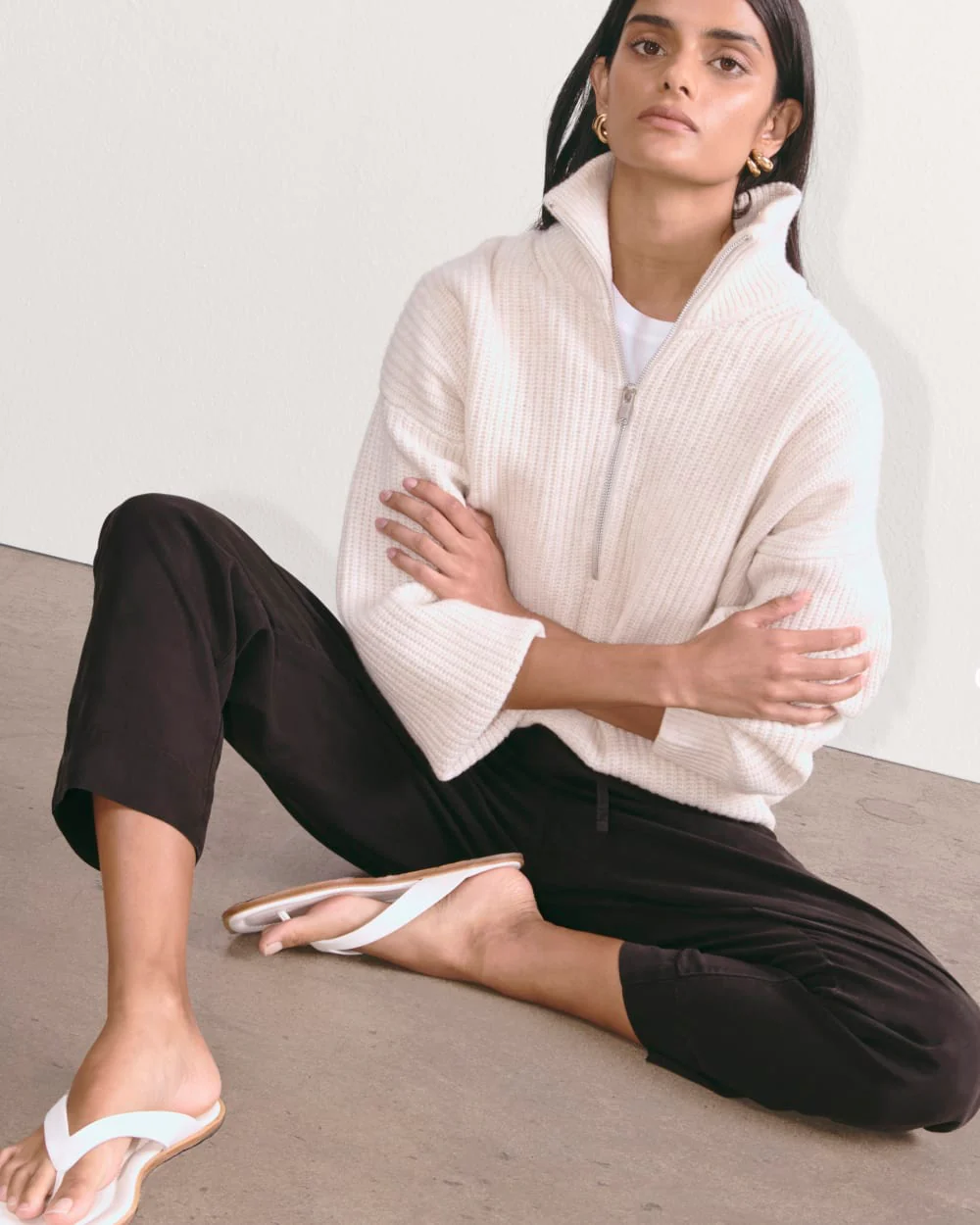 The Tapered Pant in Butterlite | Black - Image 5