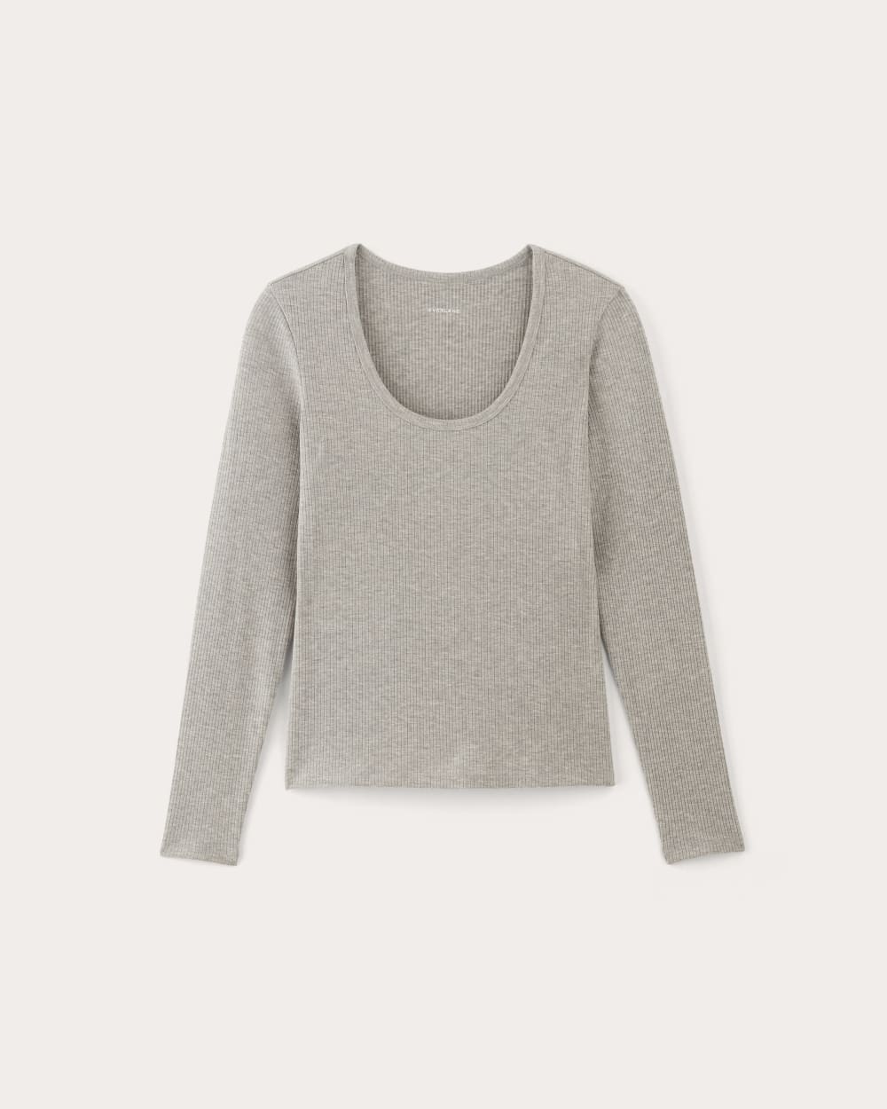 The Shimmy Long-Sleeve Tee | Heathered Grey - Image 2