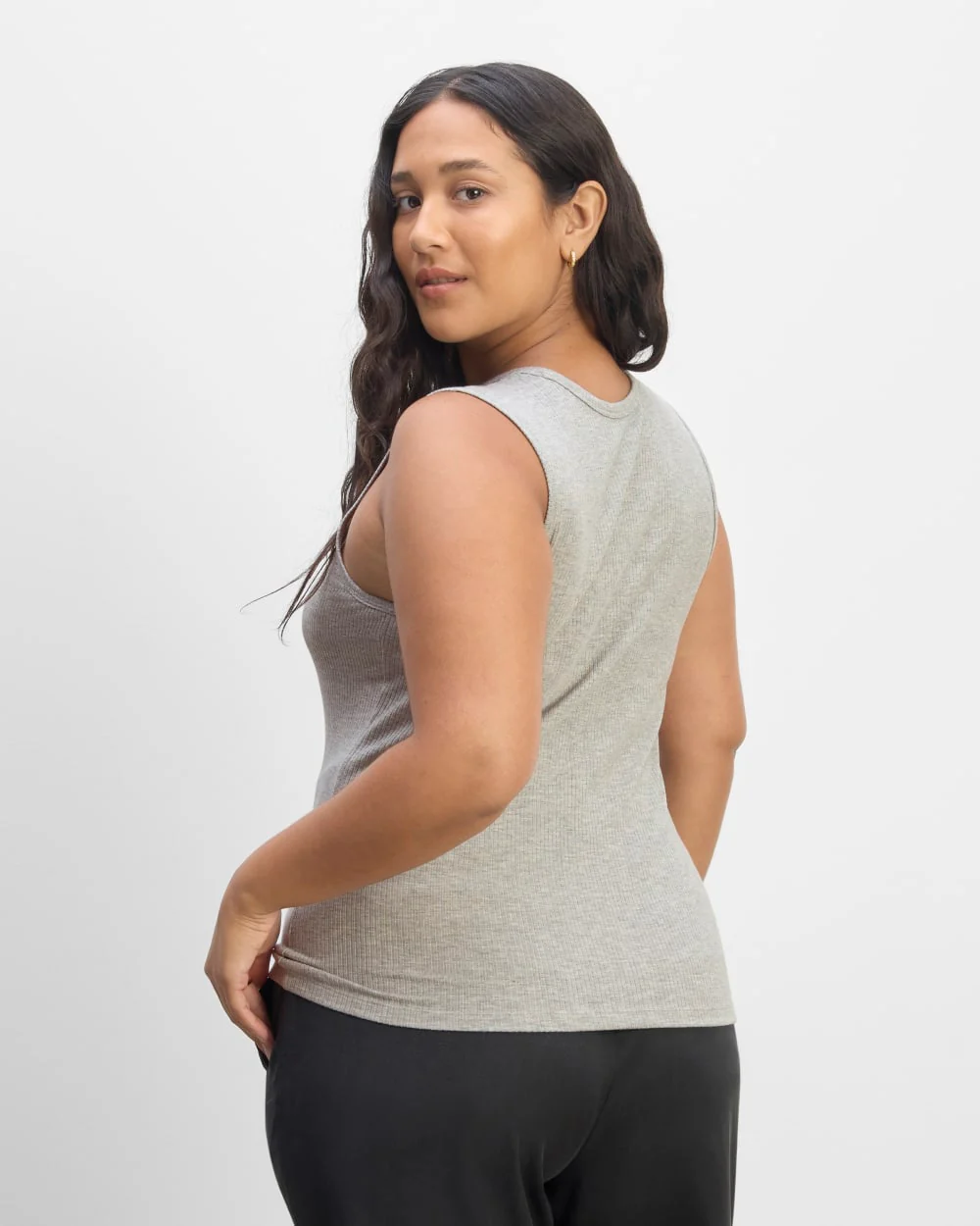 The Shimmy Tank | Heathered Grey - Image 4