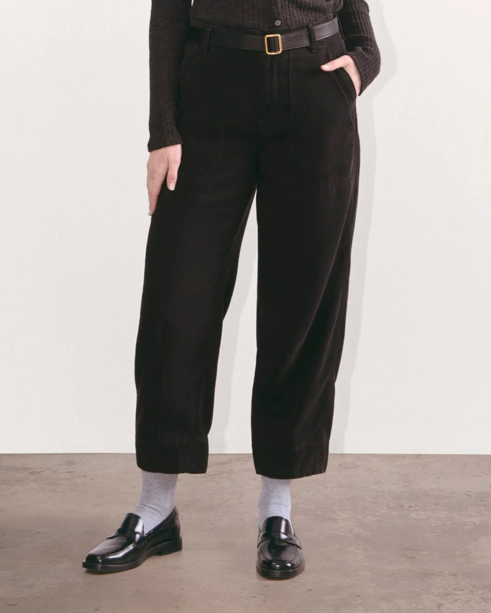 The Utility Pant in Buttersoft | Black - Image 5