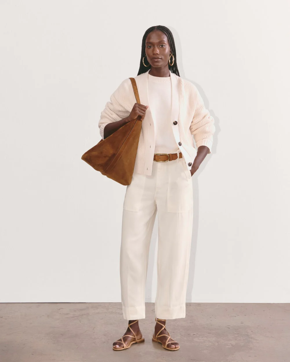 The Utility Pant in Buttersoft | Bone