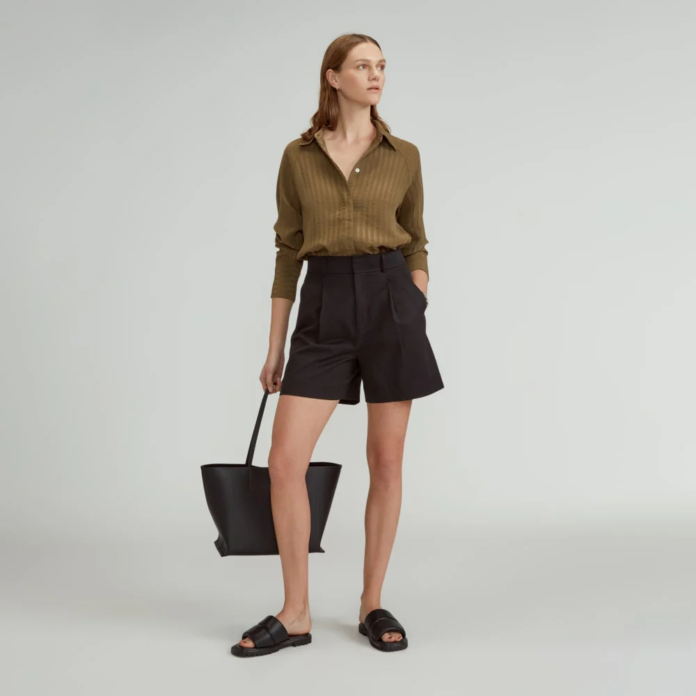 The Draper Short in Buttersmooth | Black