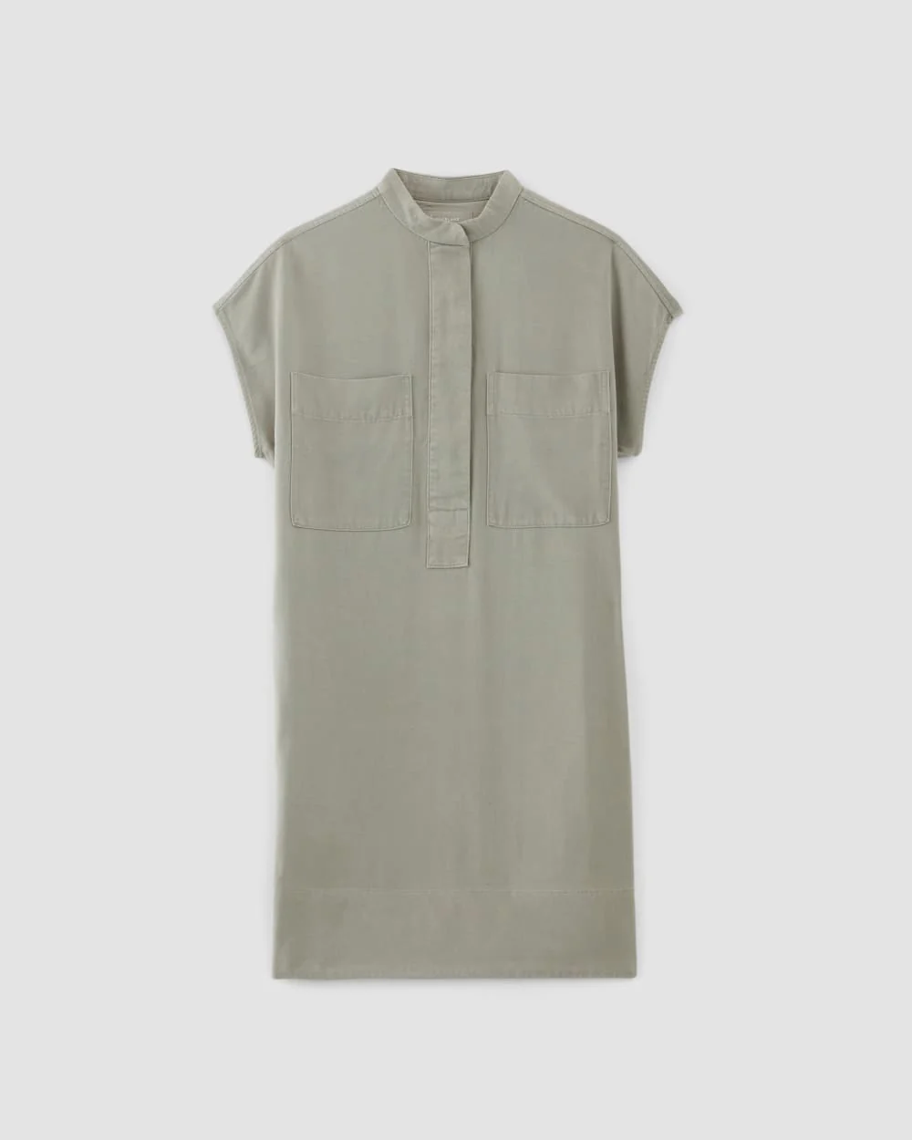 The TENCEL™ Easy Workwear Dress | Sage Green - Image 2