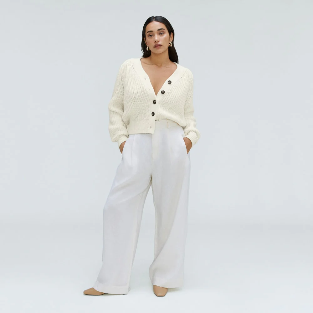 The Texture Cotton Cardigan | Canvas - Image 6