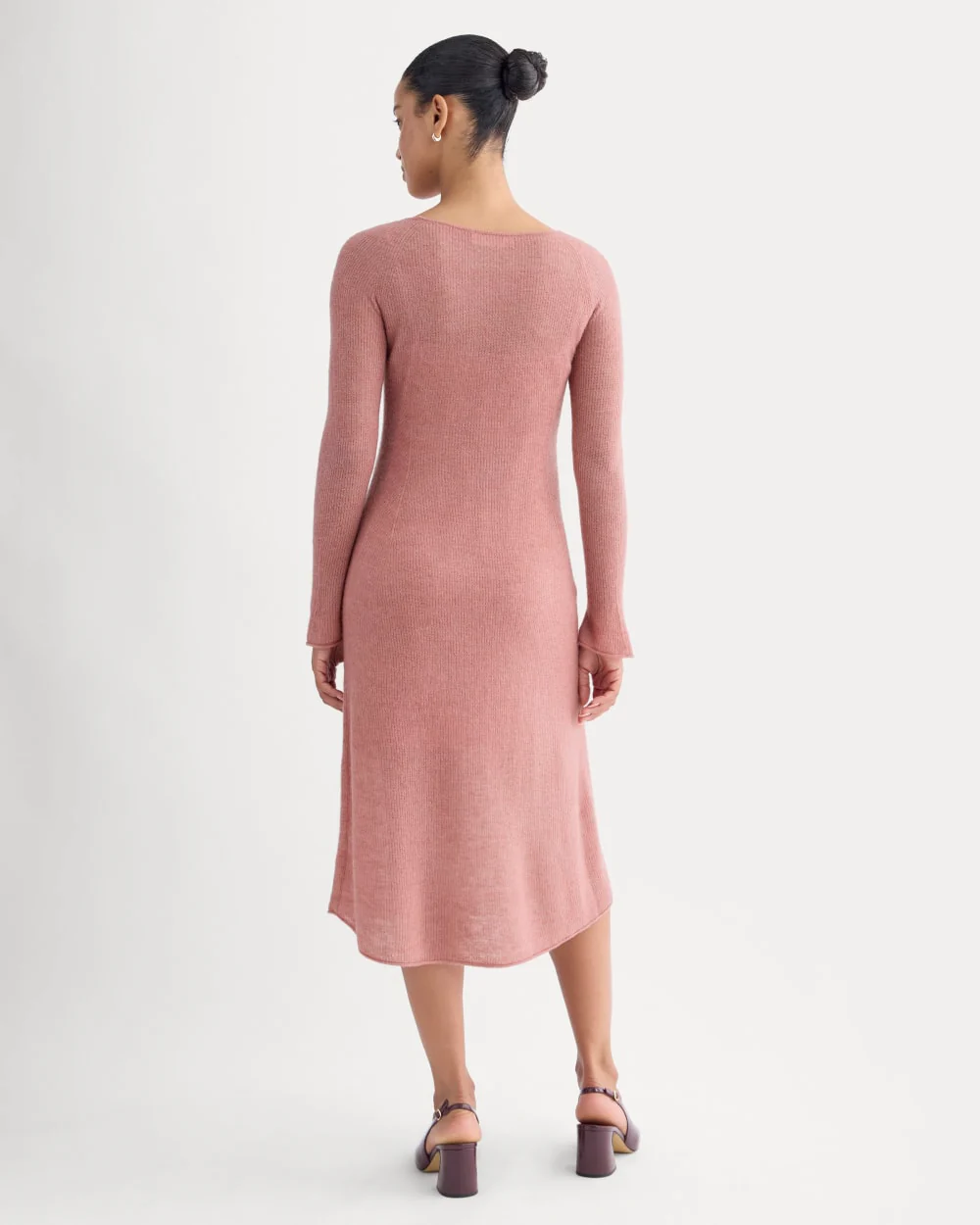 The Air Alpaca™ Sweater Dress | Rose Dust - Image 4