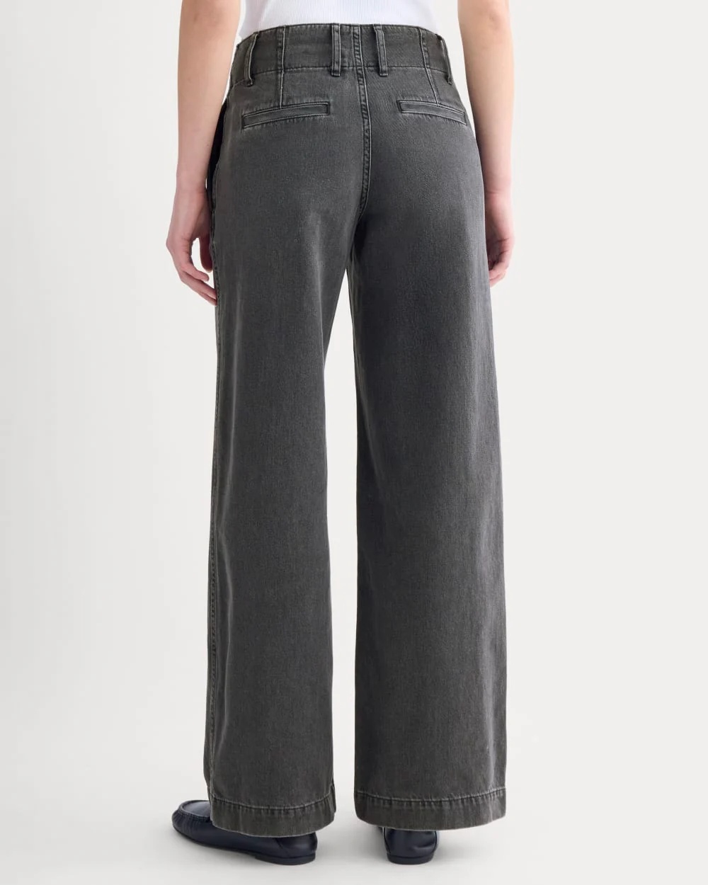 The Mid-Rise Trouser Jean | Black - Image 5
