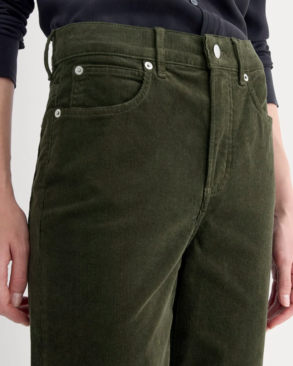 The Way-High® Corduroy Pant | Dark Forest - Image 4