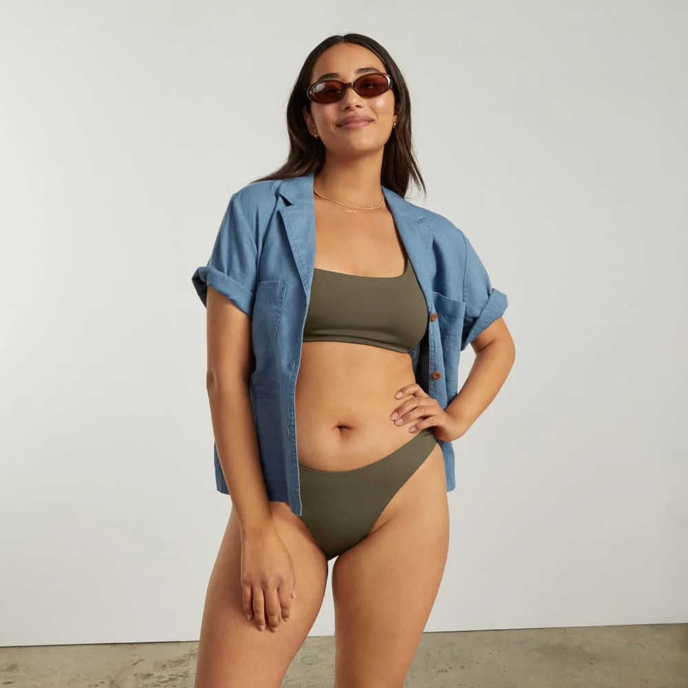 The Thigh-High Bikini Bottom | Beech - Image 7