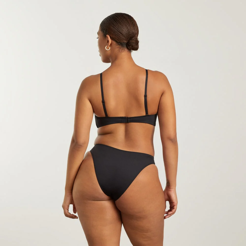 The Thigh-High Bikini Bottom | Black - Image 4