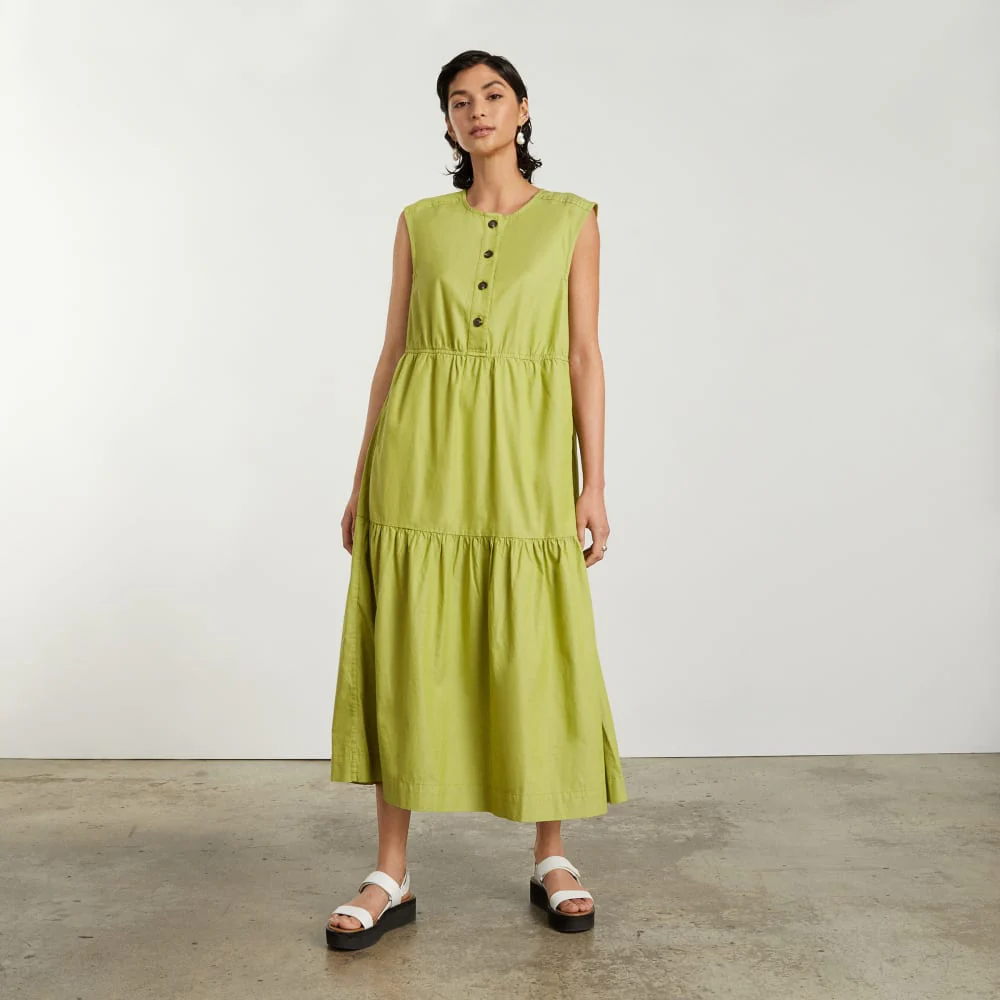 The Tiered Midi Dress | Pepper - Image 2