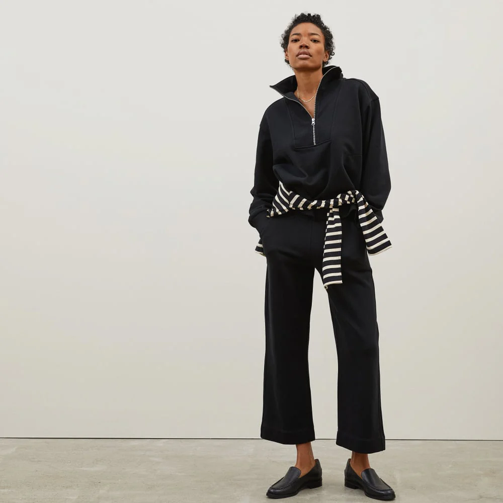 The Track Half-Zip | Black - Image 4