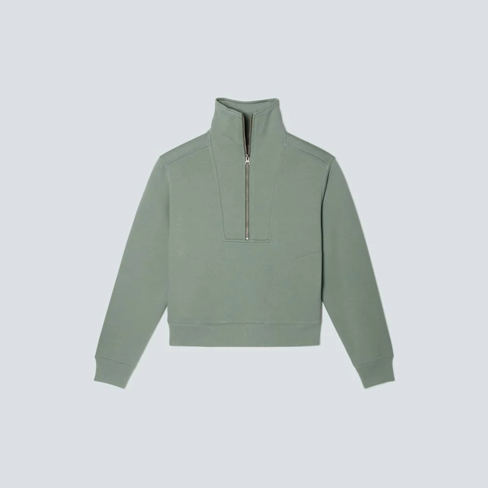 The Track Half-Zip | Lily Pad