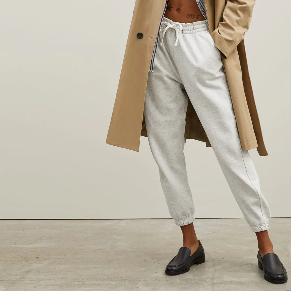 The Track Jogger | Light Heather Grey - Image 2