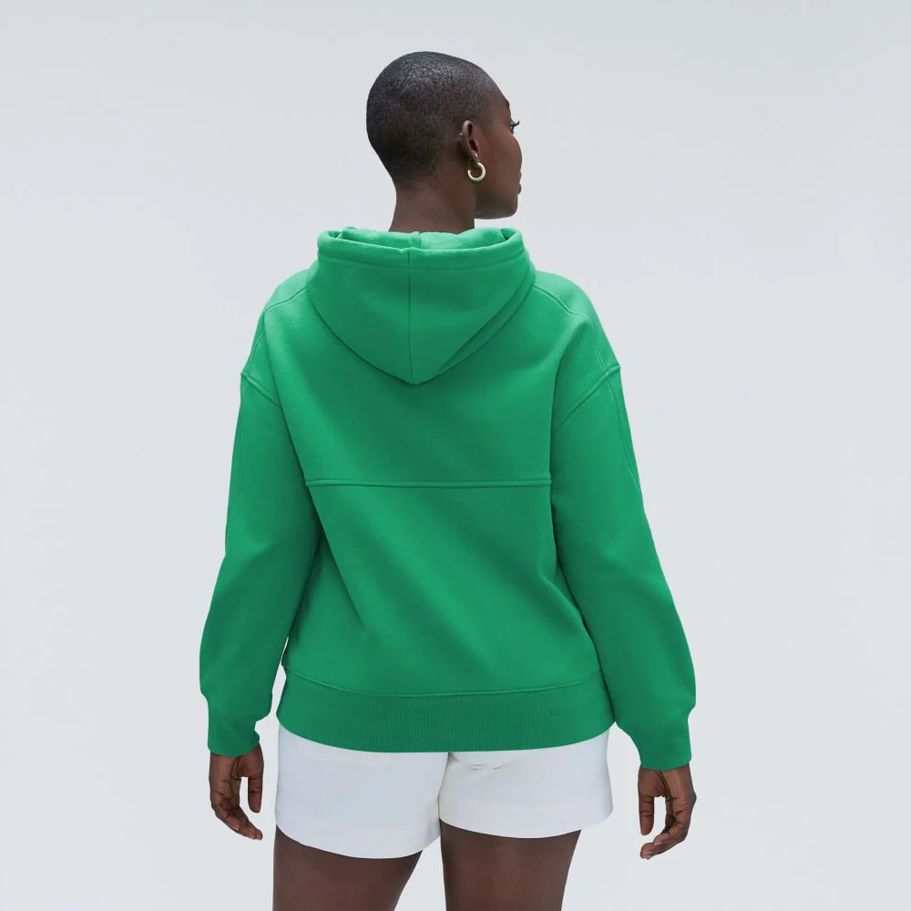 The Track Organic Cotton Popover | Bright Jade - Image 3