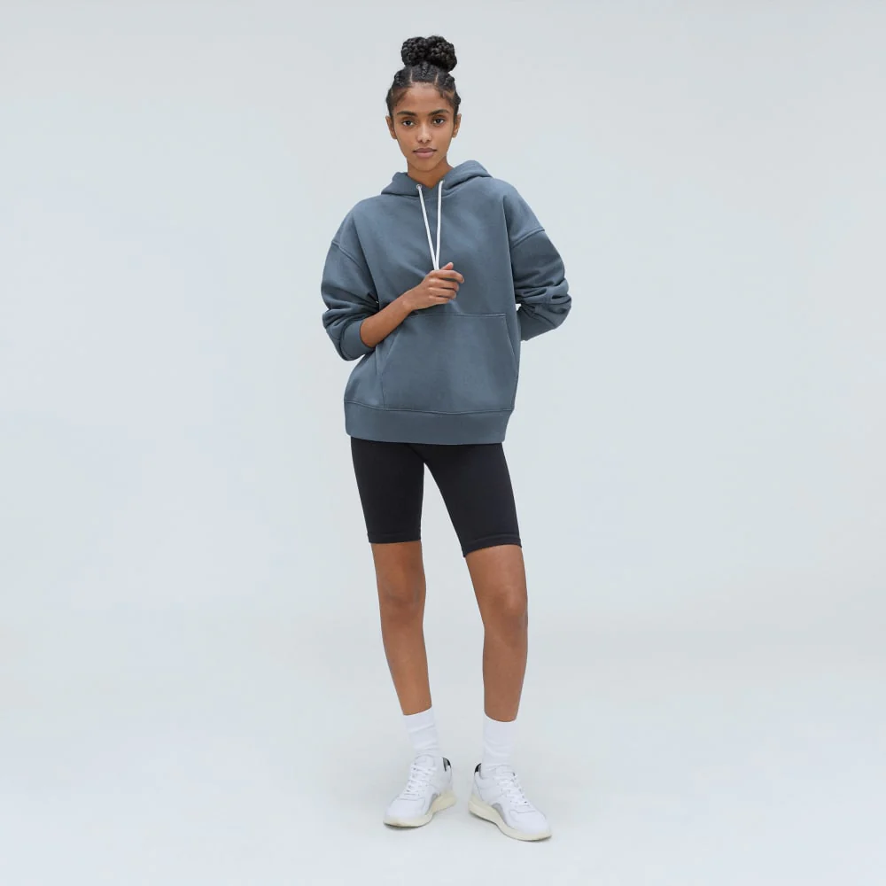 The Track Organic Cotton Popover | Faded Blue - Image 6
