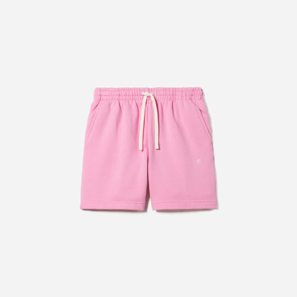 The Track Long Sweatshort | Bubble Gum